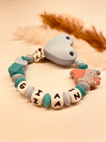 Schnullerkette Elefant blau türkis 12,90€, statt 17,90€
