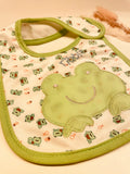 Lätzchen Frosch grün Baby