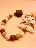 Beißkette Affe braun grün weiß 9,90€, statt 19,90€