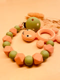 Beißkette Schildkröte rosa mint 9,90€, statt 19,90€