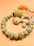 Beißkette Schildkröte mint blau 9,90€, statt 19,90€
