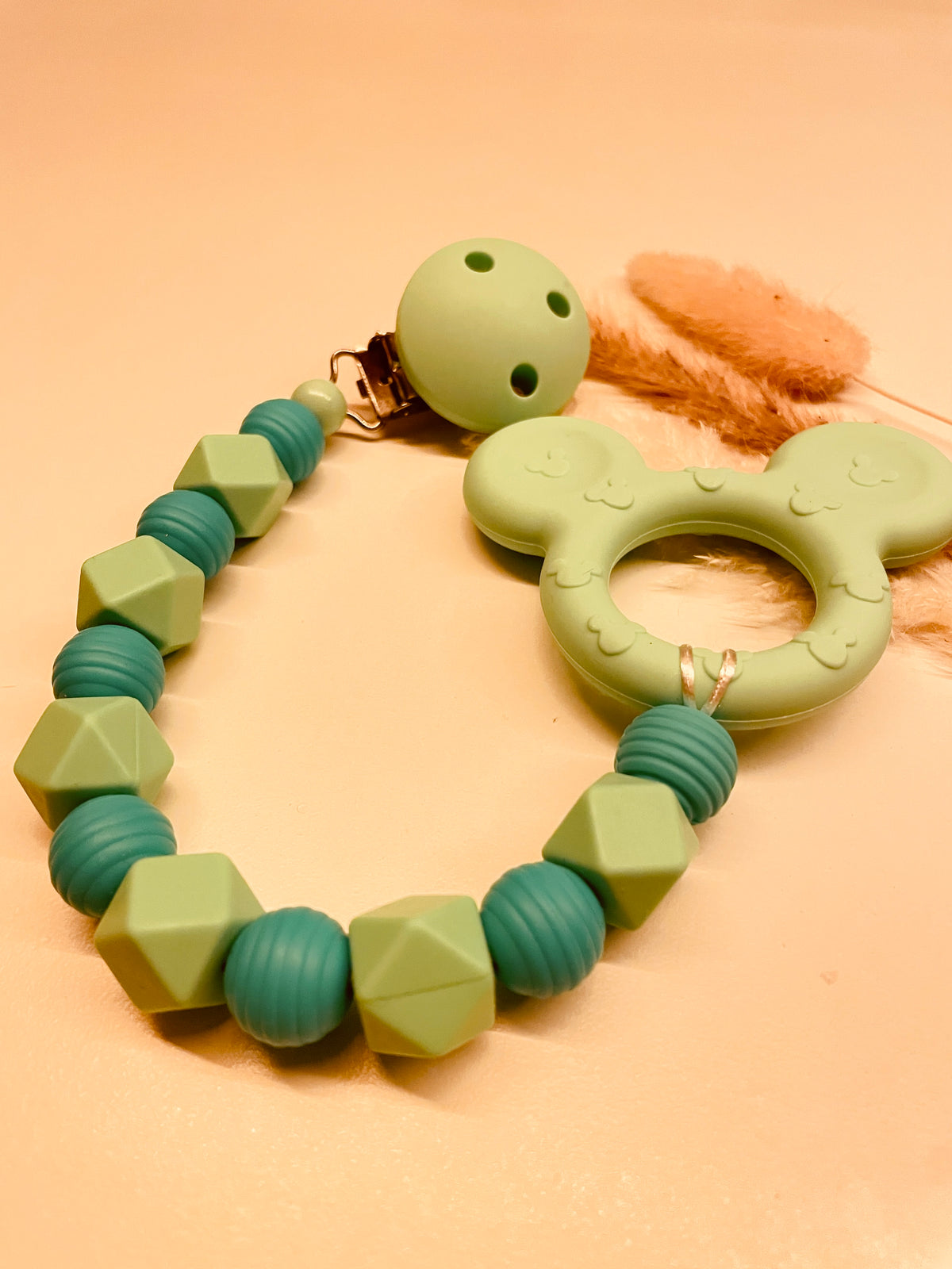 Beißkette mint türkis 9,90€, statt 19,90€
