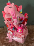 Einschulungstorte Einhorn rosa Schultüte Einschulung Geschenk Mädchen