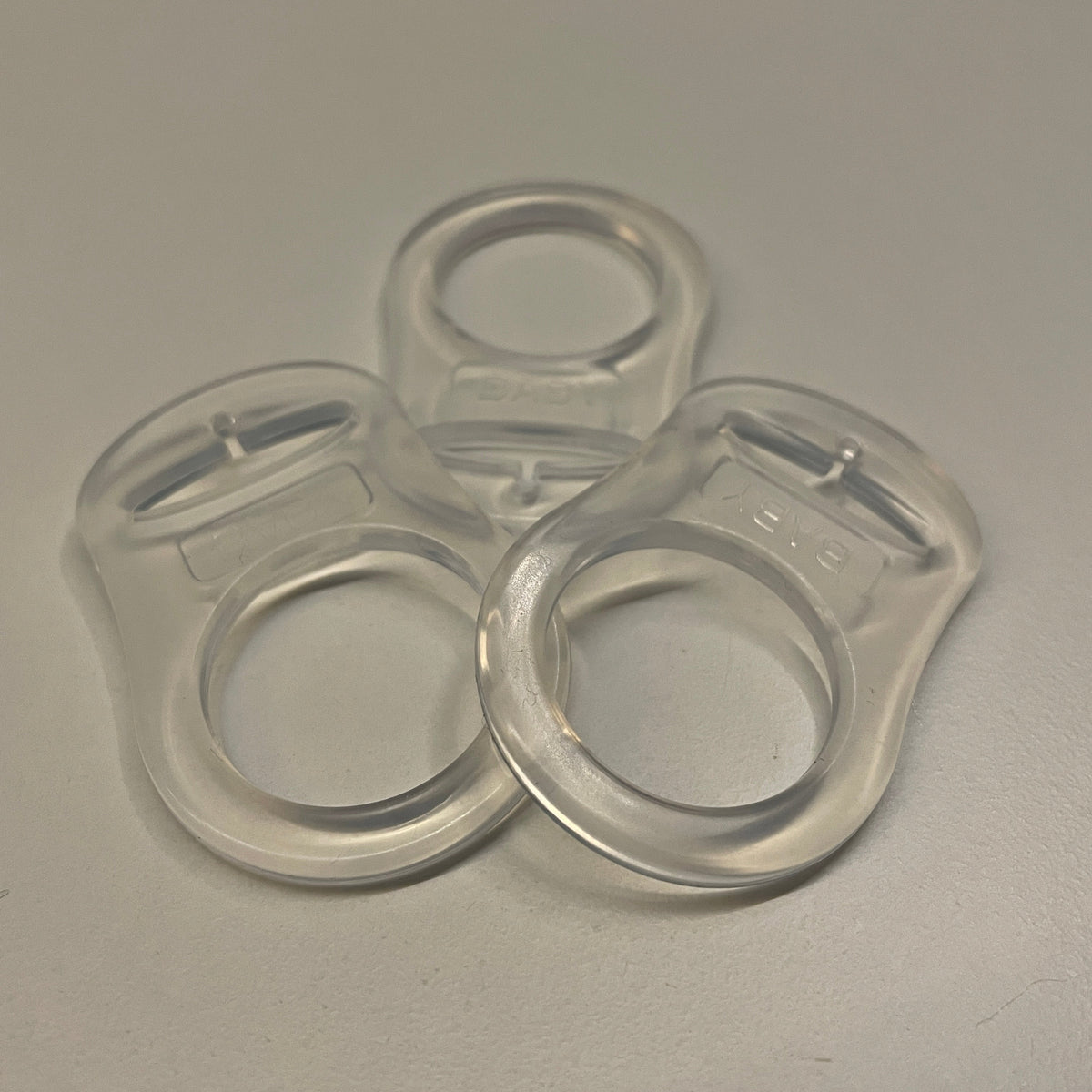 Silikonadapter für Schnuller ohne Bügel, passend für Schnullerketten