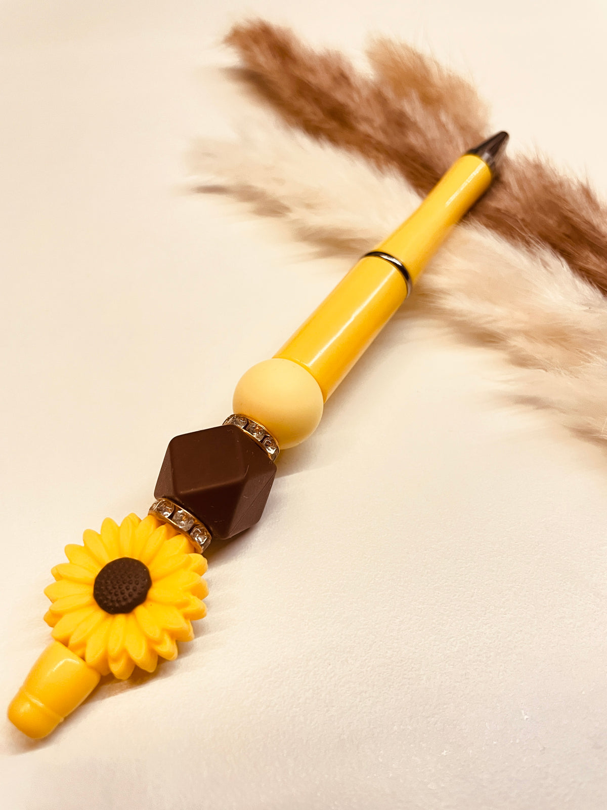 Kugelschreiber Sonnenblume gelb