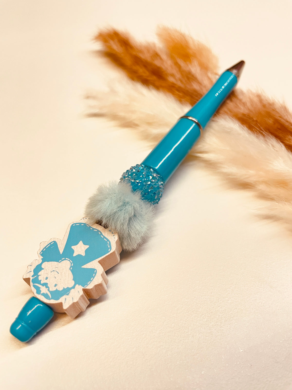 Kugelschreiber Schutzengel blau